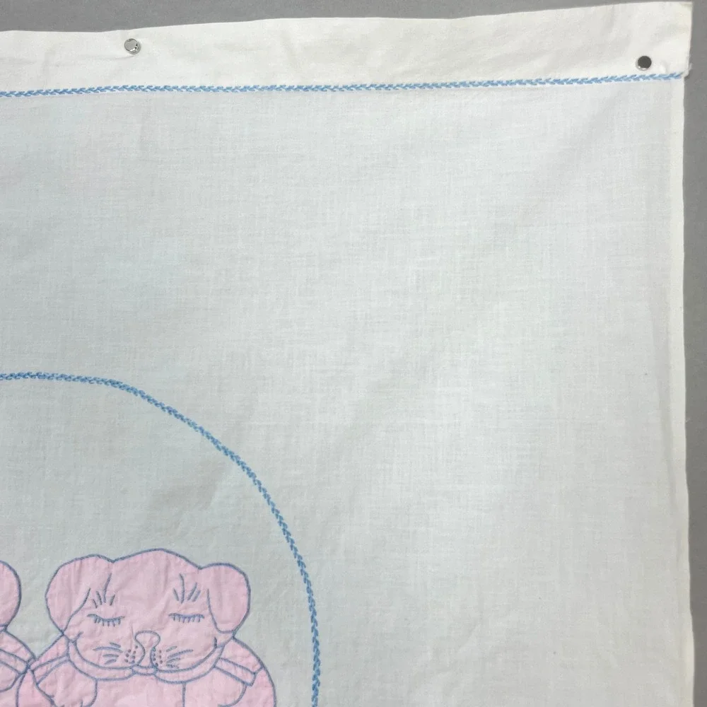 Handmade vintage curtain